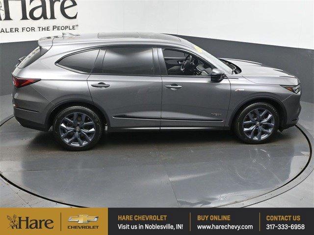 Photo of 2023 Liquid Carbon Metallic Acura MDX