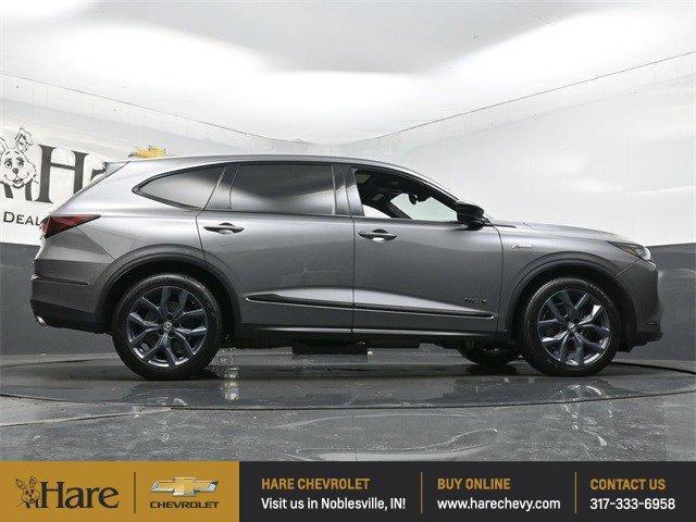 Photo of 2023 Liquid Carbon Metallic Acura MDX