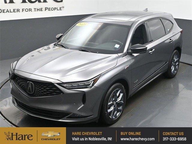 Photo of 2023 Liquid Carbon Metallic Acura MDX