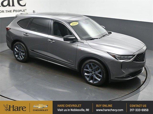 Photo of 2023 Liquid Carbon Metallic Acura MDX