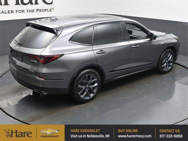 Photo of 2023 Liquid Carbon Metallic Acura MDX