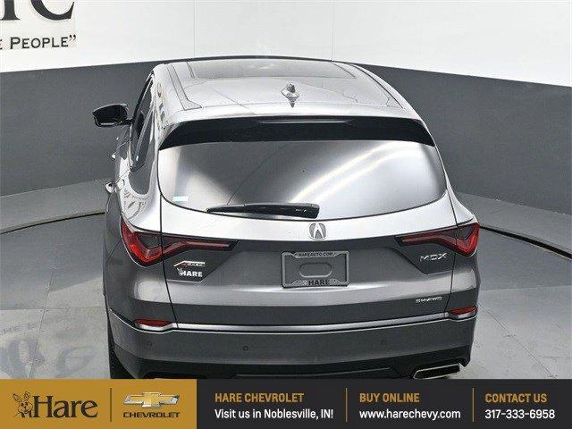 Photo of 2023 Liquid Carbon Metallic Acura MDX