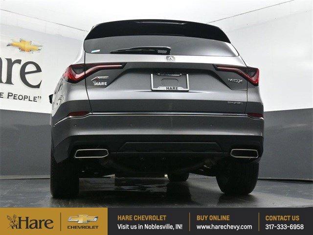 Photo of 2023 Liquid Carbon Metallic Acura MDX