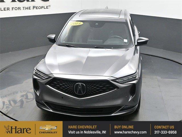 Photo of 2023 Liquid Carbon Metallic Acura MDX