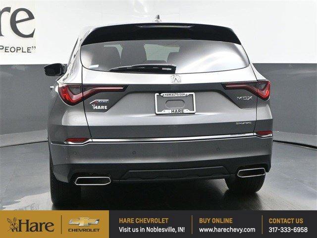Photo of 2023 Liquid Carbon Metallic Acura MDX