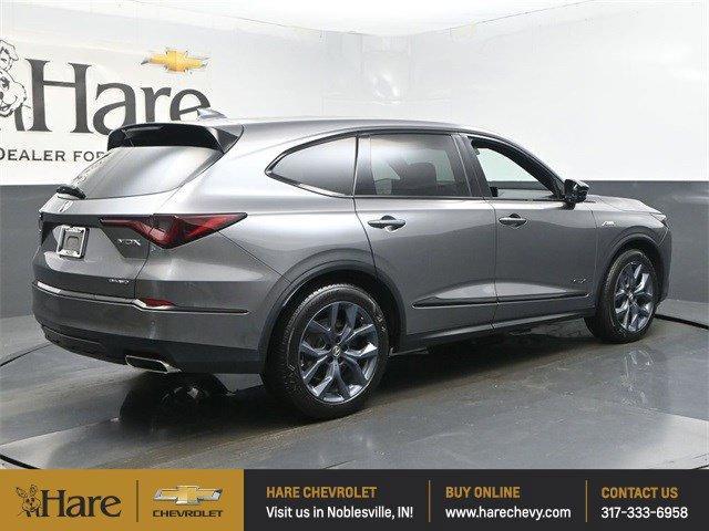 Photo of 2023 Liquid Carbon Metallic Acura MDX