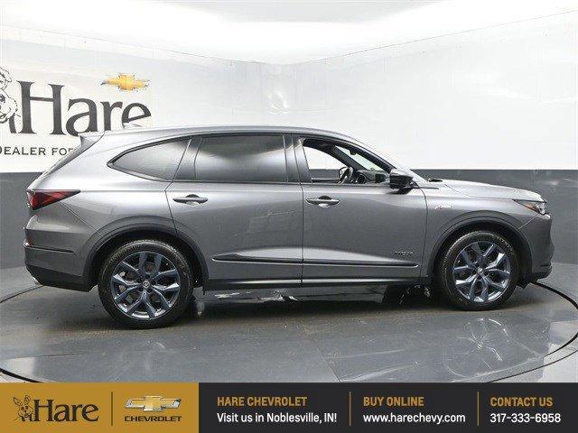 Photo of 2023 Liquid Carbon Metallic Acura MDX