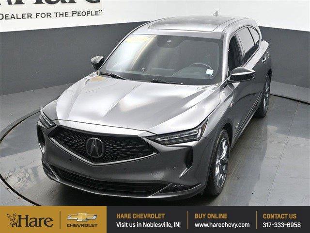 Photo of 2023 Liquid Carbon Metallic Acura MDX