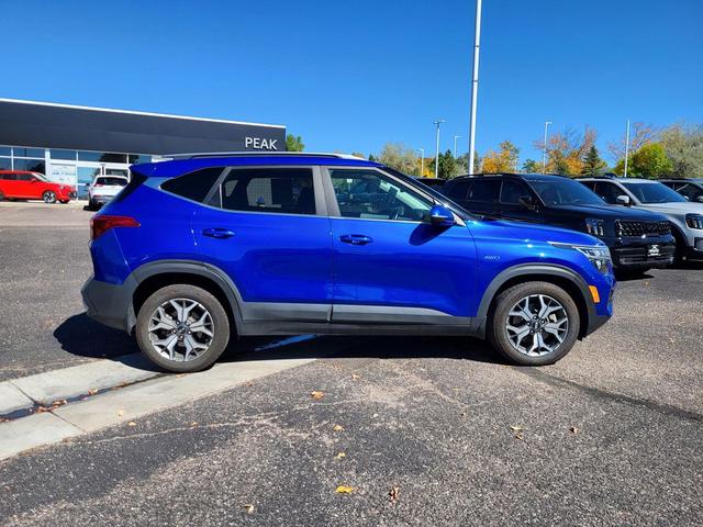 Photo of 2021 Neptune Blue Kia Seltos