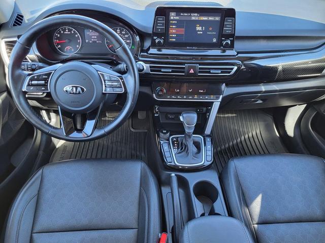 Photo of 2021 Neptune Blue Kia Seltos