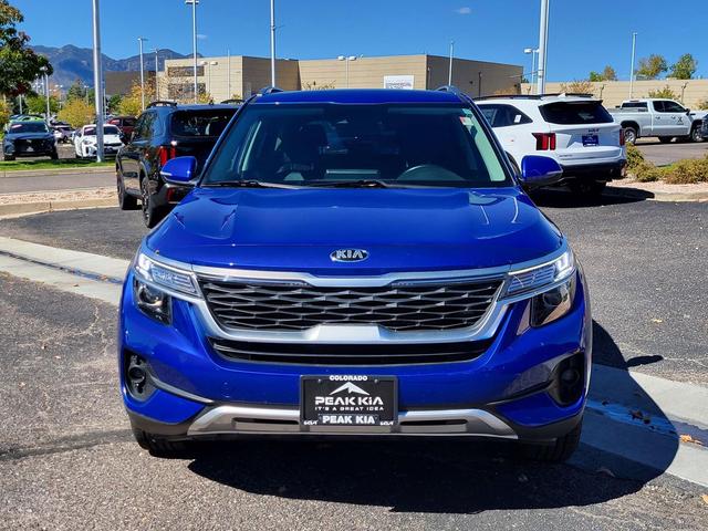 Photo of 2021 Neptune Blue Kia Seltos