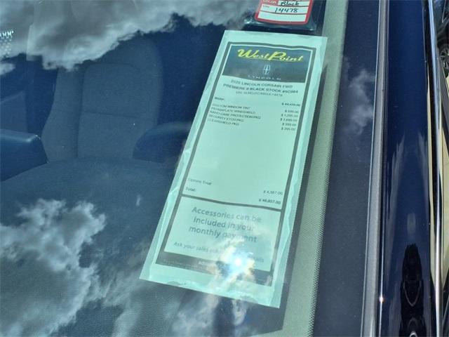 Photo of 2025 Black Metallic Lincoln Corsair