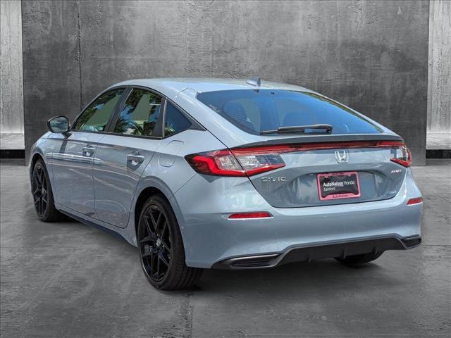 Photo of 2025 Sonic Gray Pearl Honda Civic Hybrid