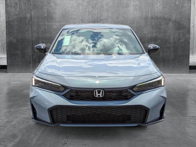 Photo of 2025 Sonic Gray Pearl Honda Civic Hybrid