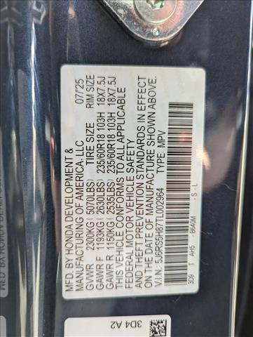 Photo of 2026 Canyon River Blue Metallic Honda CR-V Hybrid