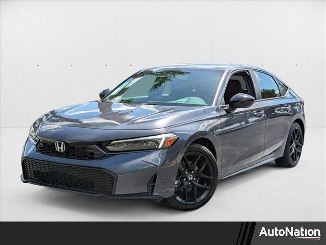 Photo of 2025 Meteorite Gray Metallic Honda Civic Hybrid