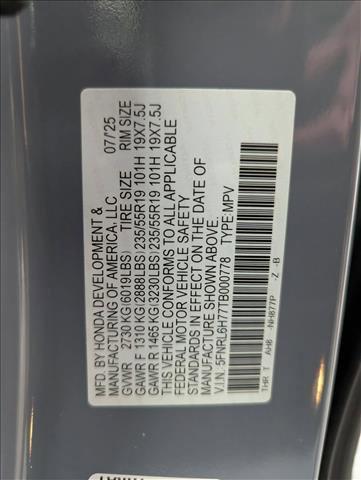 Photo of 2026 Sonic Gray Pearl Honda Odyssey