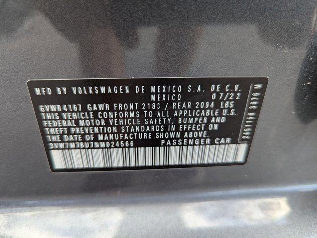 Photo of 2022 Platinum Gray Metallic Volkswagen Jetta