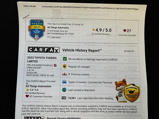 Photo of 2023 Blueprint Toyota Tundra
