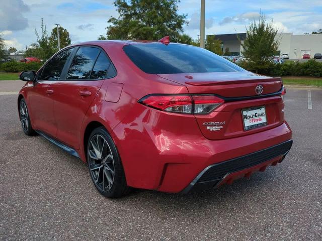 Photo of 2020 Barcelona Red Metallic Toyota Corolla