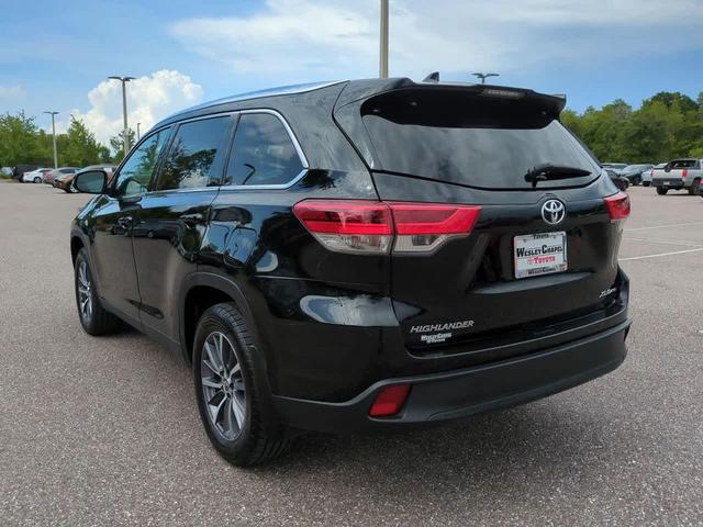 Photo of 2019 Midnight Black Metallic Toyota Highlander