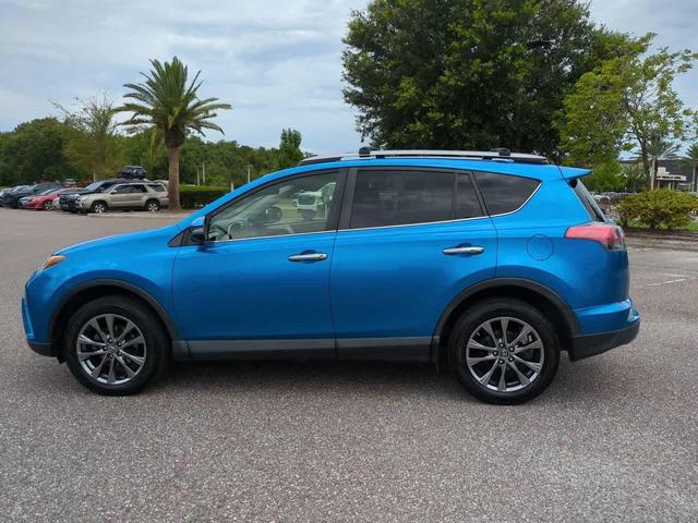 Photo of 2018 Electric Storm Blue Toyota RAV4