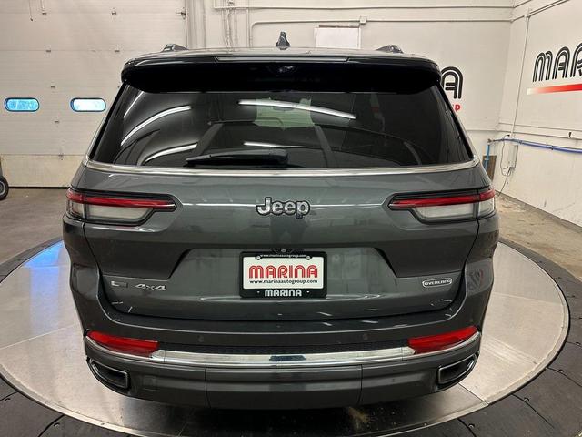 Photo of 2021 Baltic Gray Metallic Clearcoat Jeep Grand Cherokee L