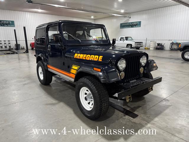 Photo of 1983 Deep Night Blue Jeep CJ-7