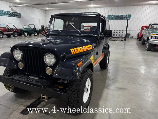 Photo of 1983 Deep Night Blue Jeep CJ-7