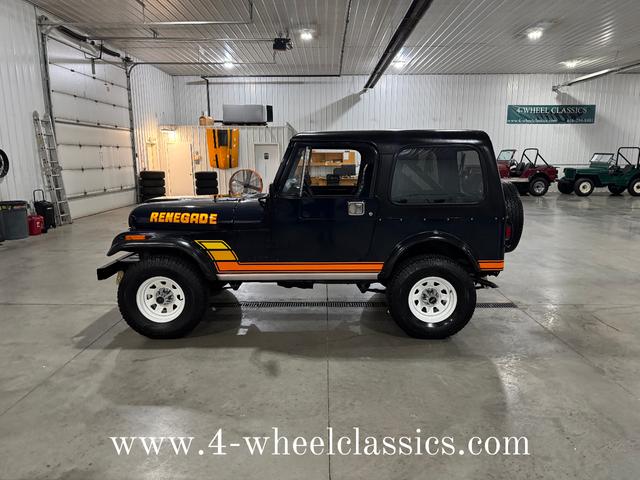 Photo of 1983 Deep Night Blue Jeep CJ-7