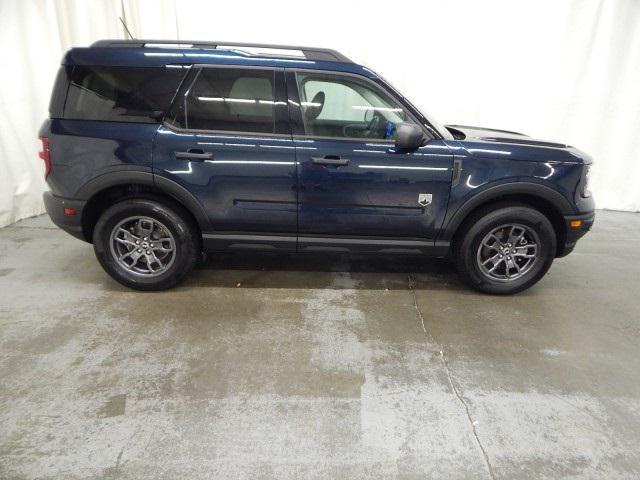 Photo of 2021 Alto Blue Metallic Tinted Clearcoat Ford Bronco Sport