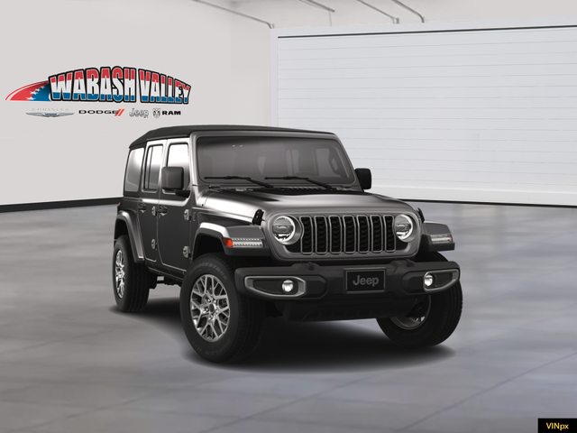 Photo of 2025 Granite Crystal Metallic Clear-Coat Exterior Paint Jeep Wrangler