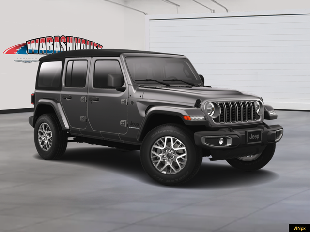 Photo of 2025 Granite Crystal Metallic Clear-Coat Exterior Paint Jeep Wrangler
