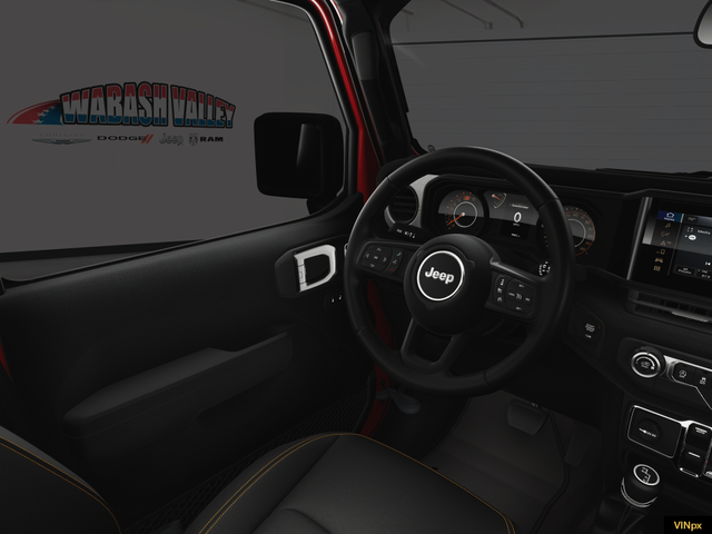 Photo of 2025 Firecracker Red Clear-Coat Exterior Paint Jeep Wrangler