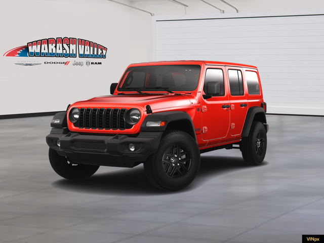 Photo of 2025 Firecracker Red Clear-Coat Exterior Paint Jeep Wrangler