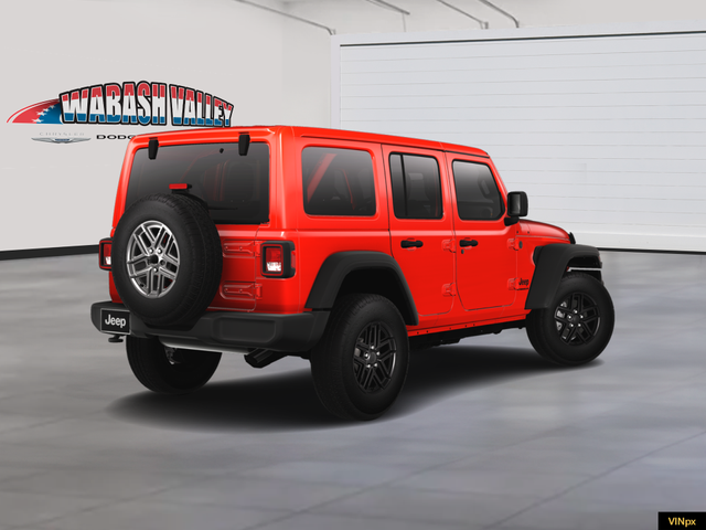 Photo of 2025 Firecracker Red Clear-Coat Exterior Paint Jeep Wrangler