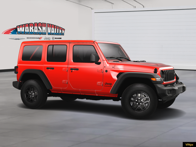 Photo of 2025 Firecracker Red Clear-Coat Exterior Paint Jeep Wrangler