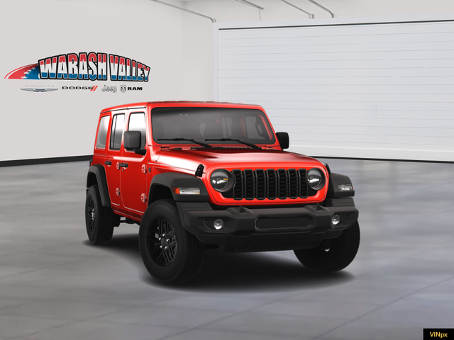 Photo of 2025 Firecracker Red Clear-Coat Exterior Paint Jeep Wrangler