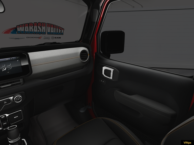 Photo of 2025 Firecracker Red Clear-Coat Exterior Paint Jeep Wrangler