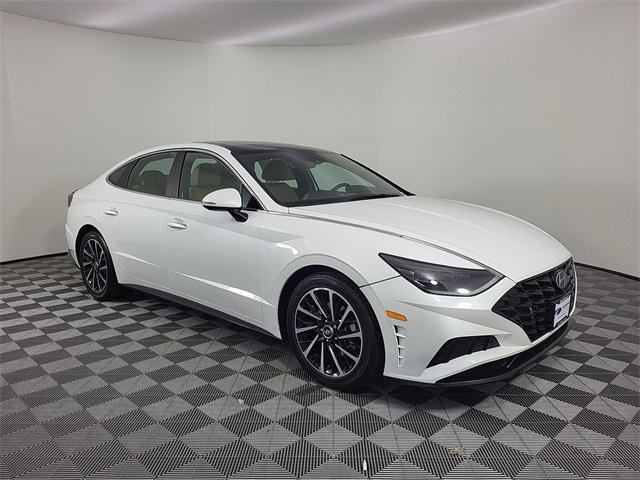 Photo of 2021 Quartz White Hyundai SONATA