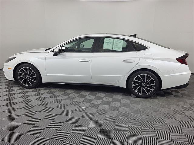 Photo of 2021 Quartz White Hyundai SONATA
