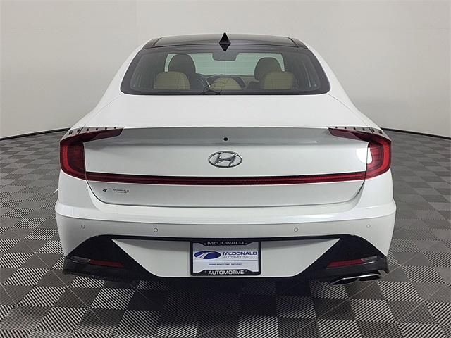 Photo of 2021 Quartz White Hyundai SONATA