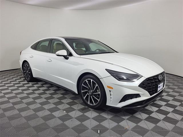 Photo of 2021 Quartz White Hyundai SONATA
