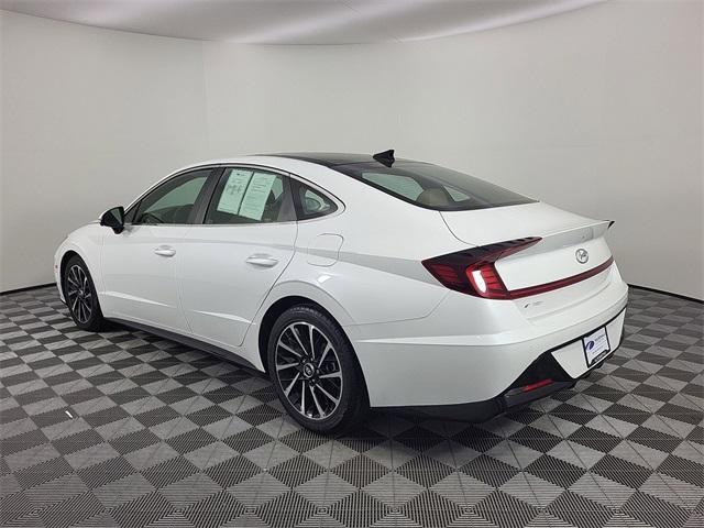 Photo of 2021 Quartz White Hyundai SONATA