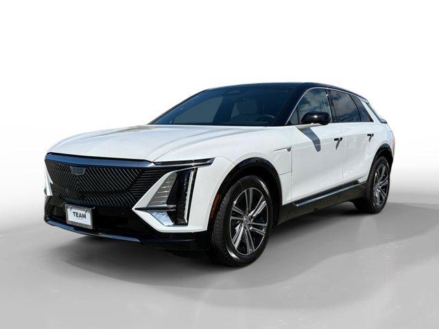 Photo of 2025 Crystal White Tri-Coat Cadillac LYRIQ