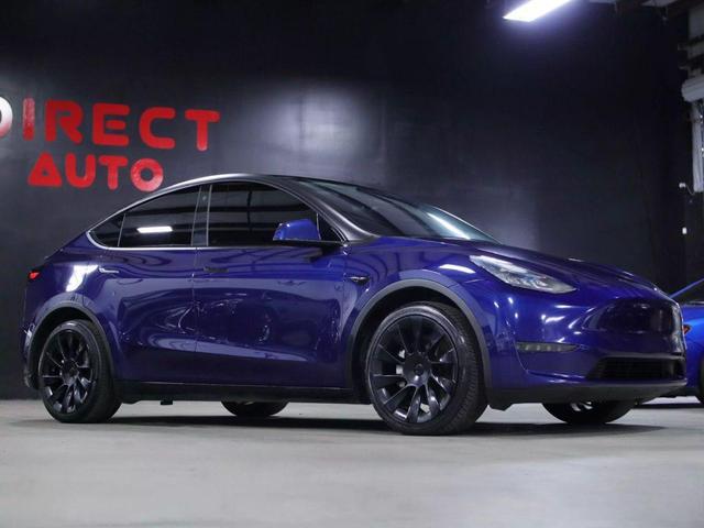 Photo of 2021 Deep Blue Metallic Tesla Model Y