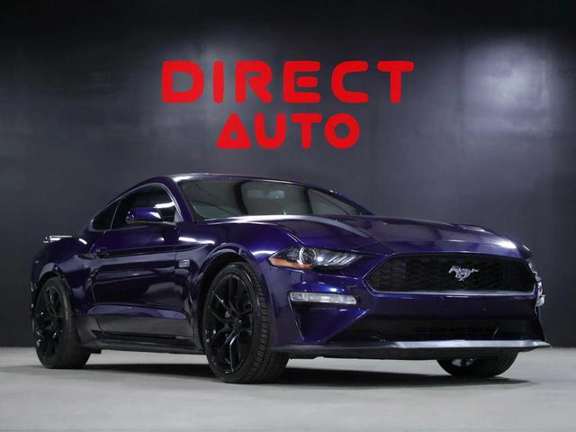 Photo of 2020 Kona Blue Metallic Ford Mustang