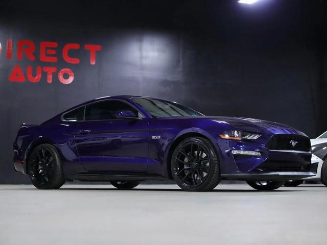 Photo of 2020 Kona Blue Metallic Ford Mustang