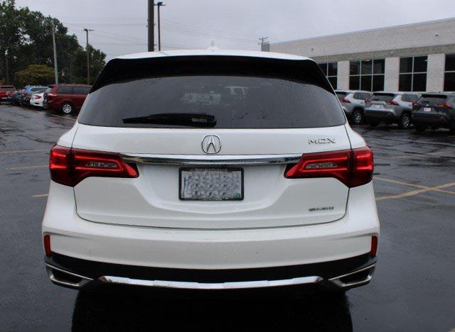 Photo of 2018 White Diamond Pearl Acura MDX