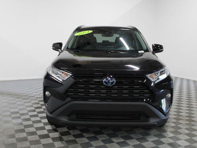 Photo of 2021 Midnight Black Metallic Toyota RAV4 Hybrid